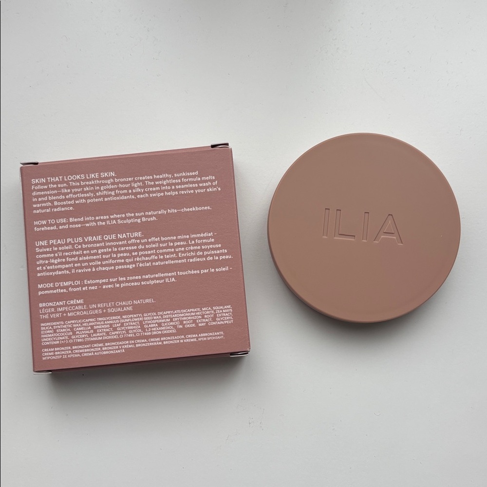 🆕 ILIA | Sunshift Weightless Silky Cream Bronzer (ECLIPSE) - Picture 4 of 7
